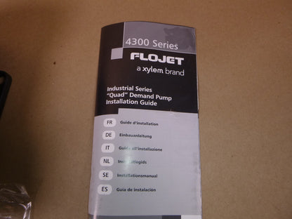 Flojet 04300-505 Self-priming Diaphragm Pump 4.9 GPM 45 PSI 12 Volt 04300505