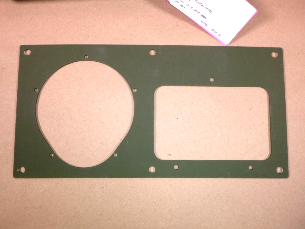 USGI LVSR MKR18 Front Headlight Mounting Bracket Kit 4067483, 5340-01-632-0136 | Replacement Truck Parts, Trailer Accessories, Automobile Supplies, Car Parts & Accessories