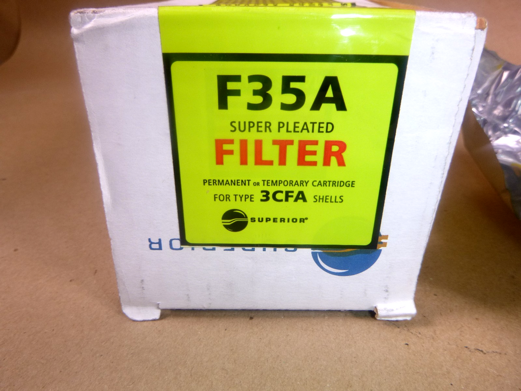 Superior HVACR Products - F35A Filter Element | Industrial MRO Replacement Parts, Manufacturing Machine Parts & Components, Heavy Equipment Parts Supplier