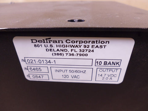 Deltran Battery Tender 10-Bank Battery Charger 12V 2A 021-0134 *READ*