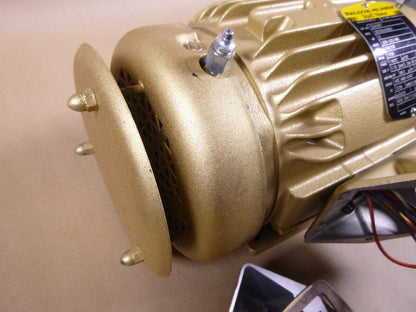 Baldor CEM3587T Electric Motor 2 HP 1750 145TC TEFC 230V 460V 3 PH W/ Rainshield | Industrial Electric Motors, Pumps &amp; Parts