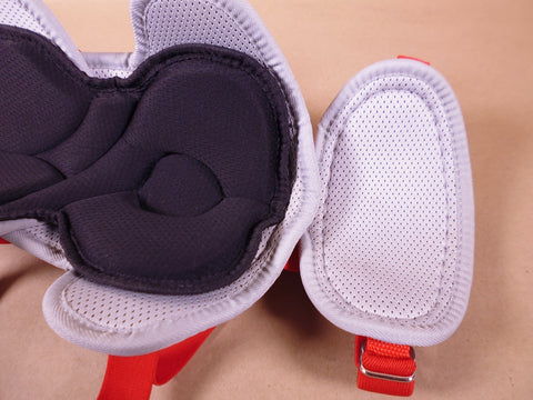 Allstar Top Star LG-TS Catcher's Leg Guards 13.5" (Age 9-12) Red , LG-TS-912 | Industrial MRO Tools and Replacement Industrial Equipment Components