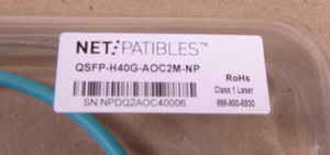 Replacement QSFP-H40G-AOC2M - 40GBASE Active Optical 2M QSFP+ to QSFP+ 850nm | Electrical MRO Replacement Parts & Components and Commercial Electrical Supplies Company