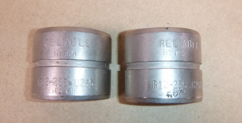 RELIABLE R12 SERIES - 12 TON DIE - R12-255 Fits Alcoa, Brundy, Huskie U-Die | Industrial MRO Tools and Replacement Industrial Equipment Components