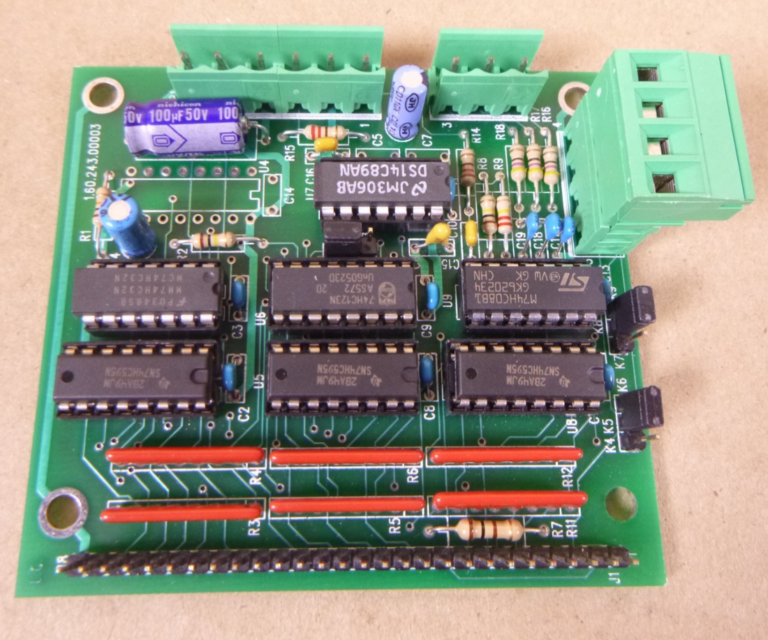 For Fedegari Autoclavi Bioteco HSL-100D Keyboard Interface 22404700000 HSL 100D | Electrical MRO Replacement Parts &amp; Components and Commercial Electrical Supplies Company