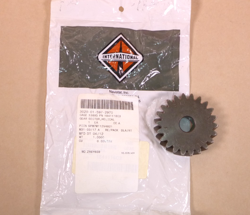 Navistar International High Pressure Oil Pump Gear 1841116C3, 3020-01-597-2970 | Industrial Tractor Parts Supplier and Surplus Tractor Parts &amp; Accessories