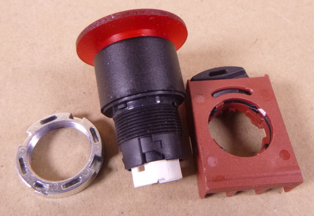 General Electric CEMA P9XET4RL1 Pushbutton w/ Lock 185561 | Electrical MRO Replacement Parts & Components and Commercial Electrical Supplies Company