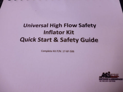 Milton Universal High Flow Tire Inflator Kit 17-6F-506 57K9362 4910-01-668-5017