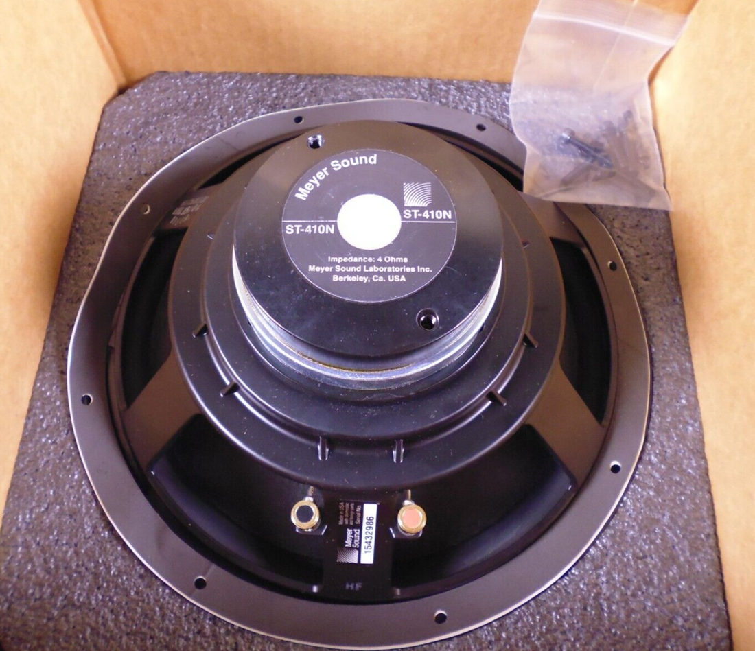 Meyer Sound ST-410N 4-Ohm Driver 10" For M2D MM-10 HMS-10 , 40.126.001.01 | Electrical MRO Replacement Parts &amp; Components and Commercial Electrical Supplies Company