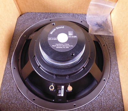 Meyer Sound ST-410N 4-Ohm Driver 10" For M2D MM-10 HMS-10 , 40.126.001.01 | Electrical MRO Replacement Parts &amp; Components and Commercial Electrical Supplies Company