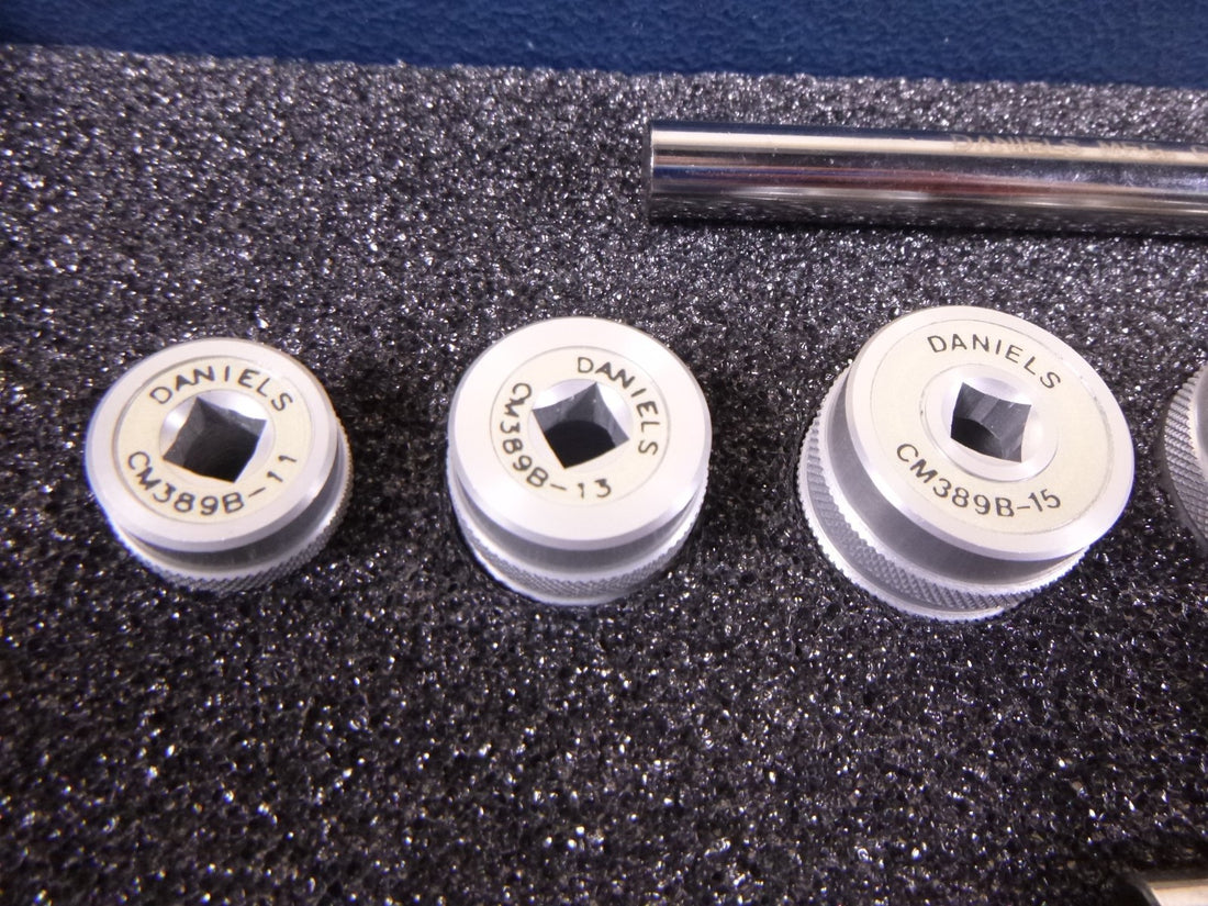 DMC Daniels CM-S-389B Adaptor Tool Set MIL-C-3899 Ser 4 Plugs , 10-Piece Set | Industrial MRO Tools and Replacement Industrial Equipment Components