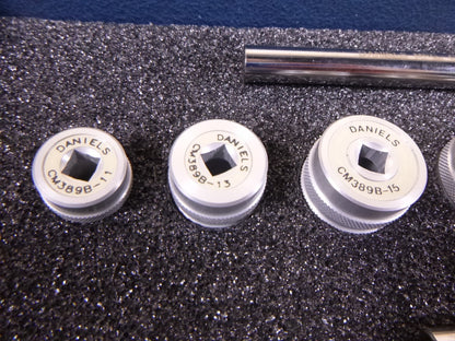 DMC Daniels CM-S-389B Adaptor Tool Set MIL-C-3899 Ser 4 Plugs , 10-Piece Set