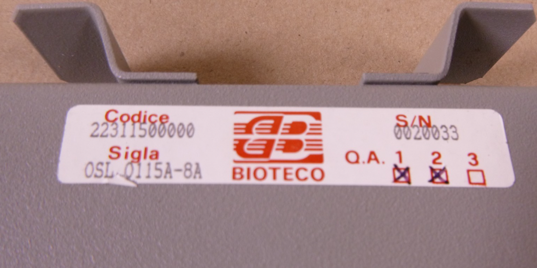 BIOTECO OSL 0115A-8A I/O DIG. MODULE 22311500000 | Electrical MRO Replacement Parts &amp; Components and Commercial Electrical Supplies Company