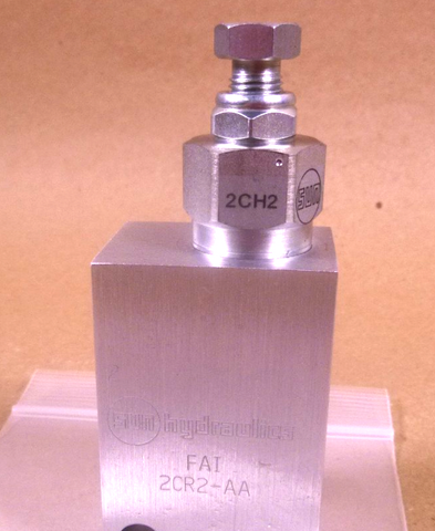 Sun Hydraulics FAI Manifold - Line mount - Ninety degree