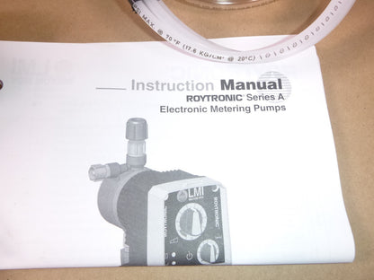 A161-833SI LMI Pumps Chemical Metering Pump, 2 GPH, 50 Max PSI, 115 Volt | Industrial Electric Motors, Pumps &amp; Parts