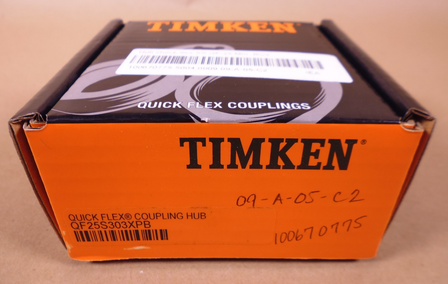 Timken QF25S303XPB Quick Flex 5/8" Pilot Bore Standard Coupling Hub Stainless | Industrial MRO Replacement Parts, Manufacturing Machine Parts &amp; Components, Heavy Equipment Parts Supplier