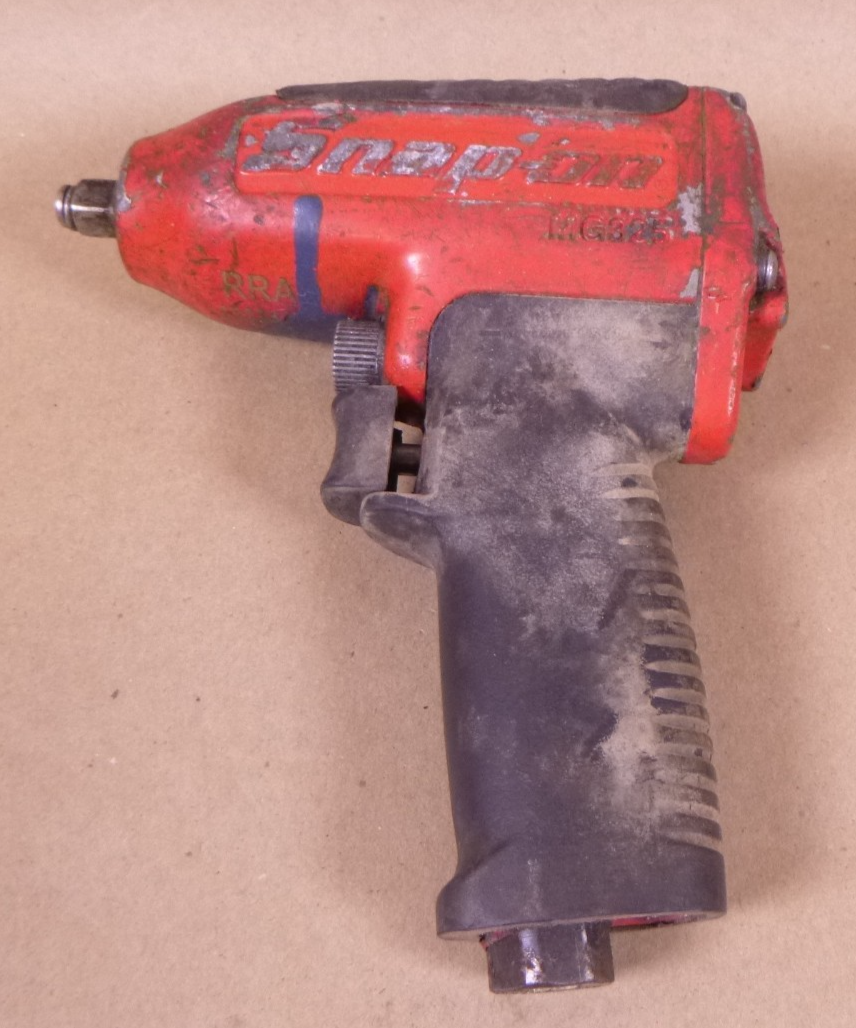 USED MG325 Snap-On 3/8" Drive Air Pneumatic Impact Wrench Red 90PSI | Industrial MRO Tools and Replacement Industrial Equipment Components