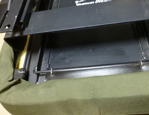 FMTV LMTV M1080 SEAT FRAME BASE ADJUSTABLE 12414335-004 , 2540-01-536-7149 | Genuine FMTV Replacement Parts, LMTV Parts For Sale and Military Surplus Medium Tactical Vehicle Parts & Components