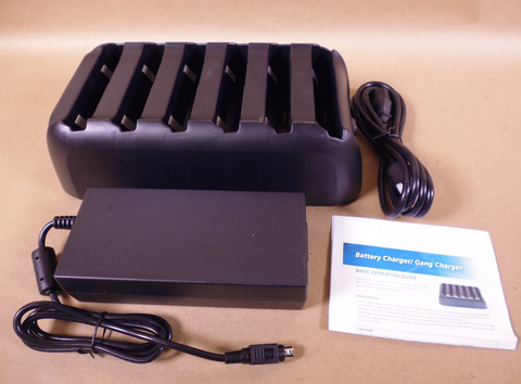 DT Research ACC-001-35 6-Bay Gang Charger , For DT301T DT311T Battery Packs | Industrial MRO Tools and Replacement Industrial Equipment Components