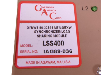 MEP-805B MEP-806B DCS Load Synchronizer Sharing Module LSS400 5895-01-470-6702