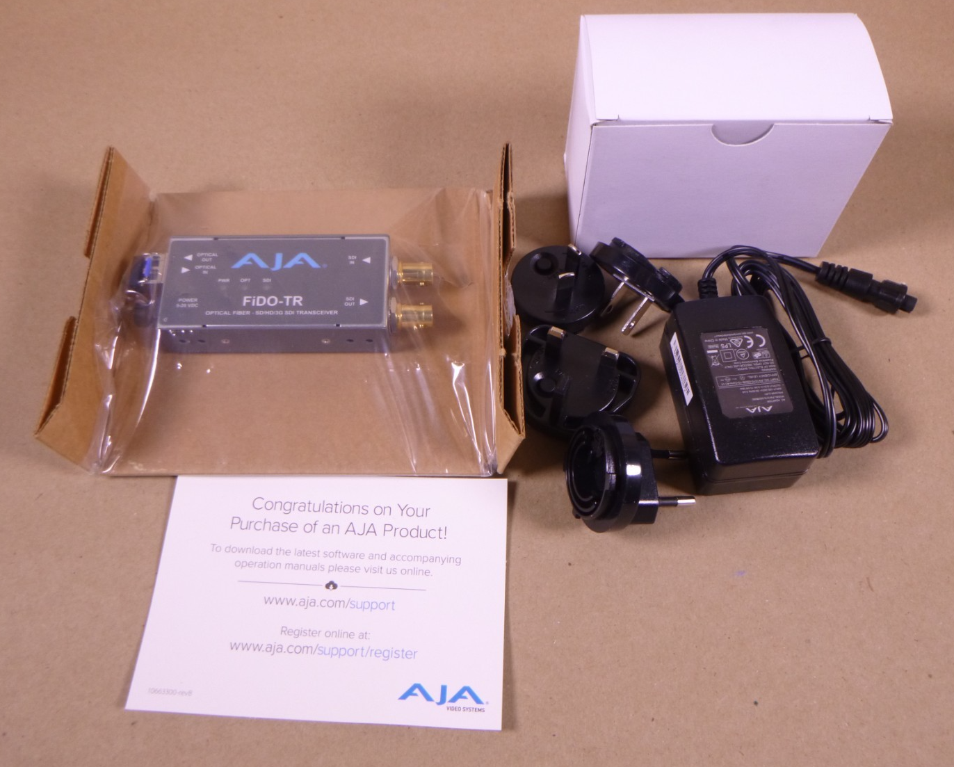 AJA FiDO-TR Optical Fiber - SD/HD/3G SDI Transceiver | Electrical MRO Replacement Parts &amp; Components and Commercial Electrical Supplies Company