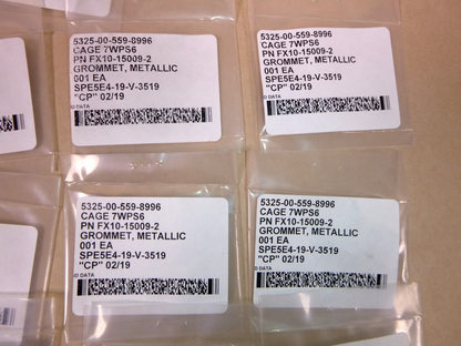 21x USGI Grommet, Alloy Steel FX10-15009-2, 5325-00-559-8996