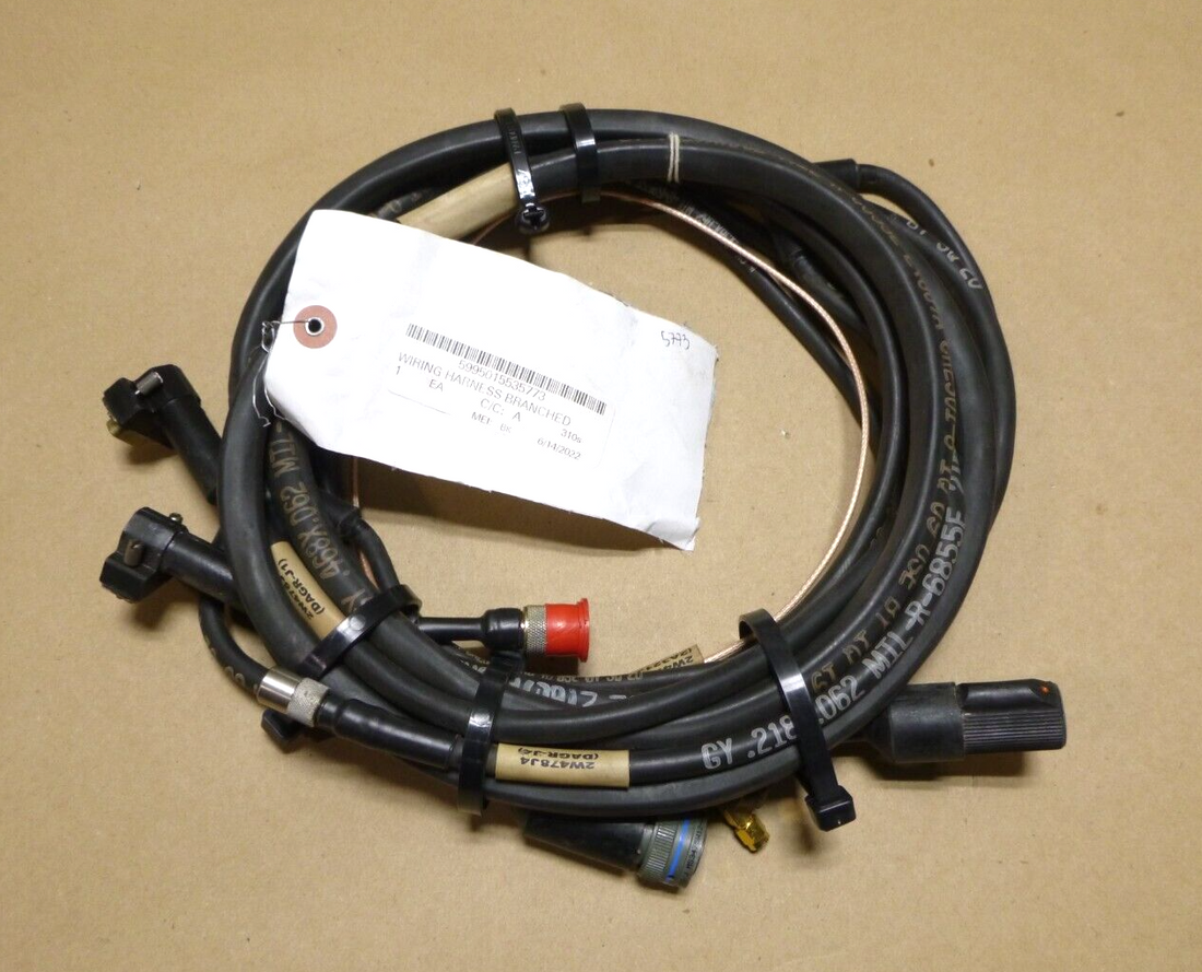 USGI Bradley (BFVS) Branched Wiring Harness 13007356, 5995-01-553-5773 | Replacement Truck Parts, Trailer Accessories, Automobile Supplies, Car Parts &amp; Accessories