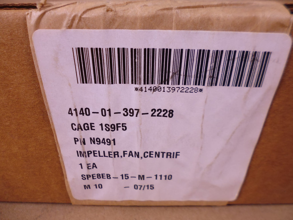 Niehoff N9491 100Amp Alternator Fan Impeller HMMWV M998 FMTV , 4140-01-397-2228 | Genuine FMTV Replacement Parts, LMTV Parts For Sale and Military Surplus Medium Tactical Vehicle Parts & Components