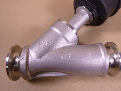 Omal Automation J4SSG18U8 Angle Seat Valve 1-1/2&