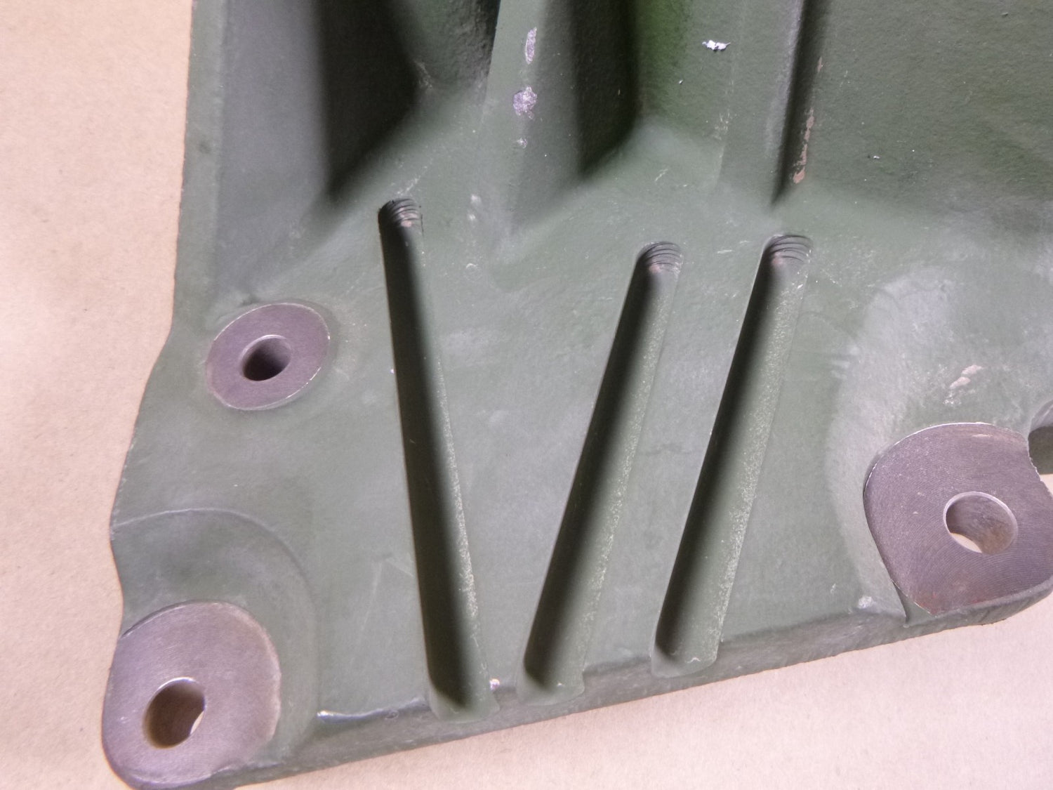 USGI M998 Humvee 200 Amp Alternator Bracket 12338786-1 Green 2590-01-444-4365 | Genuine HMMWV Replacement Parts and Military Surplus Humvee Parts &amp; Accessories