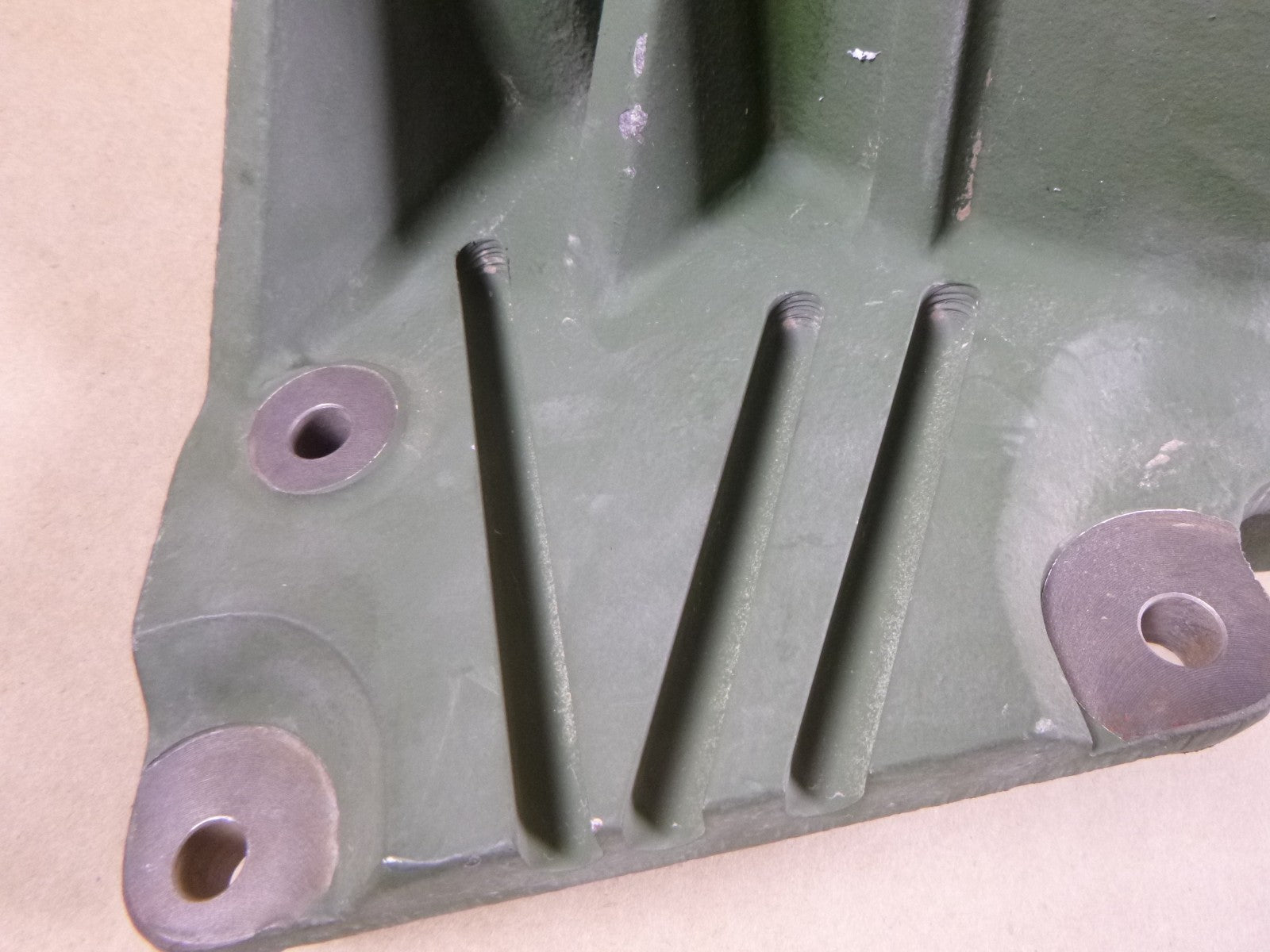 USGI M998 Humvee 200 Amp Alternator Bracket 12338786-1 Green 2590-01-444-4365 | Genuine HMMWV Replacement Parts and Military Surplus Humvee Parts &amp; Accessories