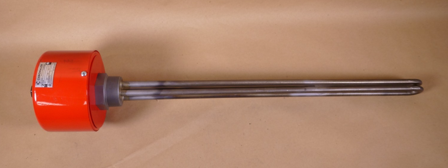 ARMTO-2305T2 Chromalox Screw Plug Immersion Heater 480 V 3 kW 1 Ph W/ Thermostat | Electrical MRO Replacement Parts &amp; Components and Commercial Electrical Supplies Company