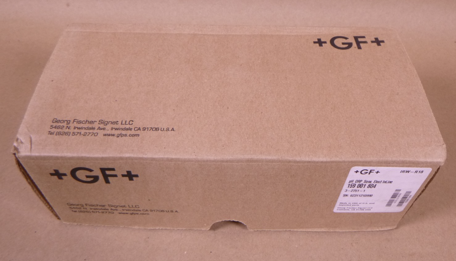 GF Signet 3-2751-1 DryLoc In-Line pH / ORP Smart Sensor , 159001804 | Electrical MRO Replacement Parts &amp; Components and Commercial Electrical Supplies Company