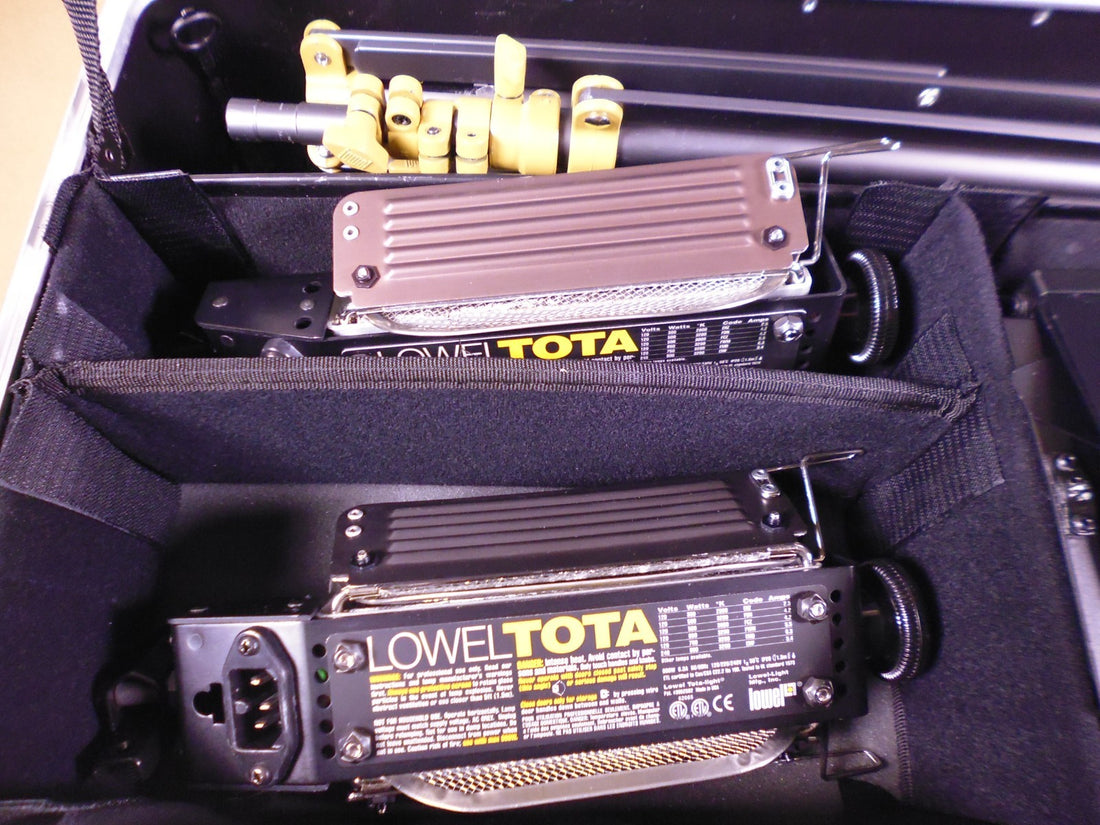 (Light Set) Lowell Light Omni Tota Cables, Stands, Umbrella, Hard Case | Electrical MRO Replacement Parts &amp; Components and Commercial Electrical Supplies Company