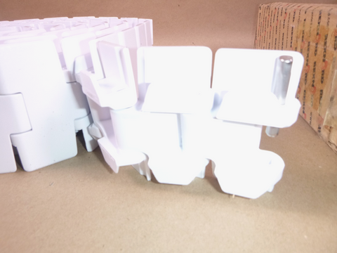 WHP880TAB-3.25IN Rexnord White Table Top Chain (10 Ft) 81403671, WHP880TK3.25