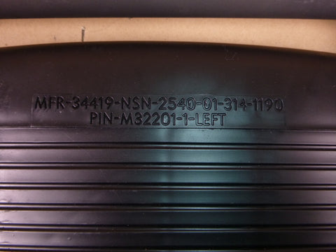 USGI M998 Humvee Driver Side Black Rearview Mirror W/ Mounting Bracket 57K3213 , 2540-01-424-7363 | Genuine HMMWV Replacement Parts and Military Surplus Humvee Parts & Accessories