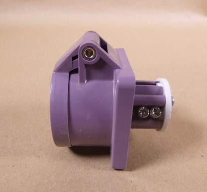 MENNEKES IP44 Purple Panel Mount 2P Industrial Power Socket, 16Amp, 20-25 Volt | Electrical MRO Replacement Parts &amp; Components and Commercial Electrical Supplies Company