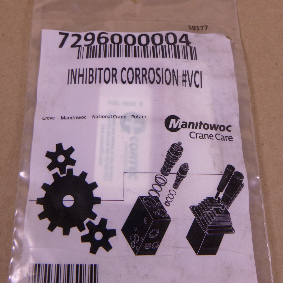 OEM Manitowoc 7296000004 Vapor Control Corrosion Inhibitor For LMI Boom Crane | Industrial Tractor Parts Supplier and Surplus Tractor Parts &amp; Accessories