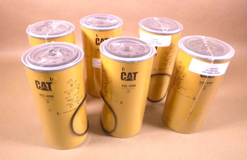 Caterpillar Fuel Water Seperator Filter 513-4490 (Lot of 6) | Industrial Tractor Parts Supplier and Surplus Tractor Parts & Accessories