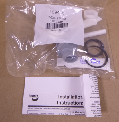 Bendix AD-IP Heater &amp; Thermostat Kit 109496 , 3KP565 , 5280-01-495-7901