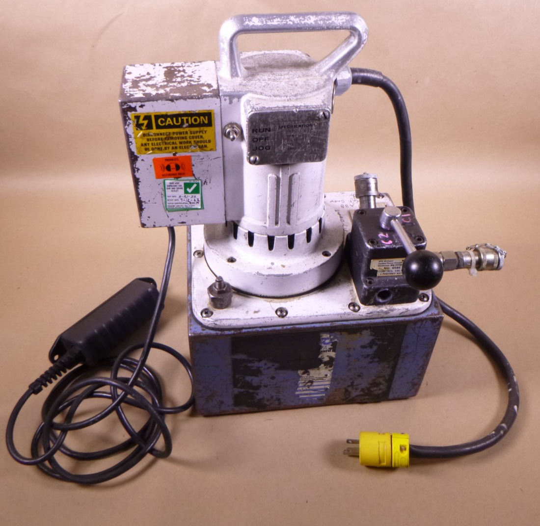 *READ* USED OTC 4063 Vanguard High-Pressure Two-Stage Hydraulic Power Unit , 10,000 PSI | Industrial MRO Replacement Parts, Manufacturing Machine Parts &amp; Components, Heavy Equipment Parts Supplier