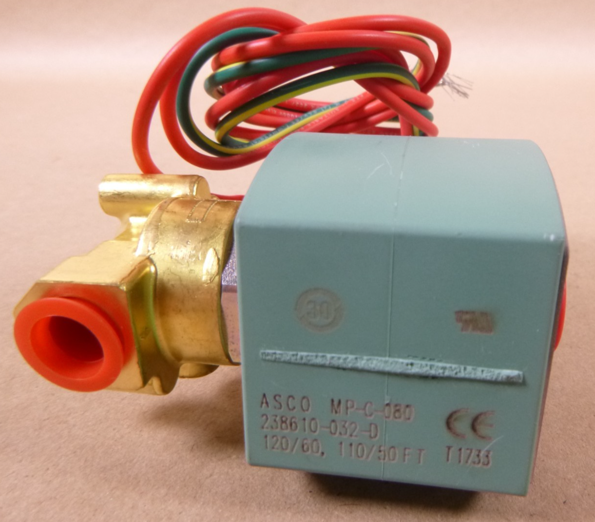Asco 8262H208 2-Way Solenoid Valve 110/120V 50/60Hz 1/4" NPT T102638 | Electrical MRO Replacement Parts &amp; Components and Commercial Electrical Supplies Company