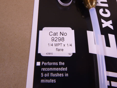 Henry Technologies 9298 Exchange Valve, Positive Oil, 1/4 MPT x 1/4 Flare | Industrial MRO Replacement Parts, Manufacturing Machine Parts & Components, Heavy Equipment Parts Supplier