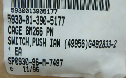 EATON 4706-2 MILITARY PUSH SWITCH G492833-2 , 5930-01-390-5177 | Electrical MRO Replacement Parts &amp; Components and Commercial Electrical Supplies Company
