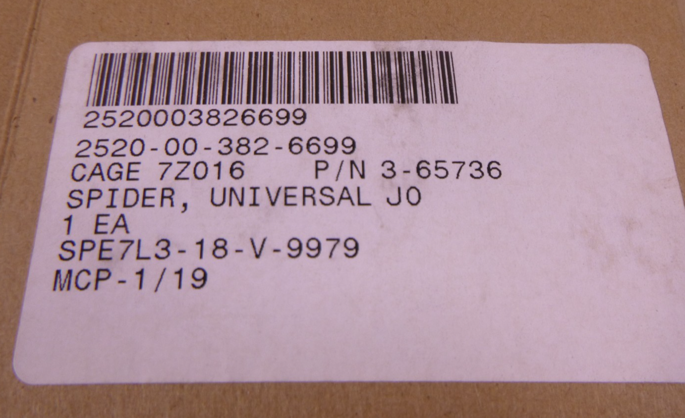3-65736 Kampi Universal Joint Vehicular Spider 114-2196A , 2520-00-382-6699 | Replacement Truck Parts, Trailer Accessories, Automobile Supplies, Car Parts &amp; Accessories