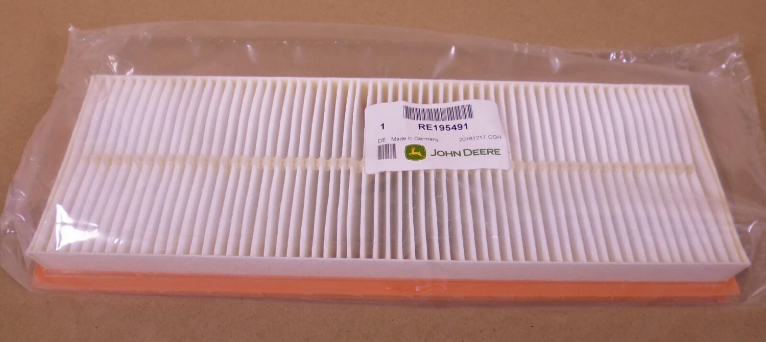 OEM John Deere Original Equipment Air Filter - RE195491 | Industrial Tractor Parts Supplier and Surplus Tractor Parts &amp; Accessories