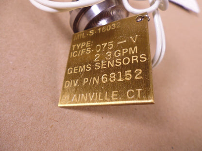 Gems Sensors 68152 Valve Bonnet FS-200 FS-400 Series Shuttle-Type Flow Switch | Industrial MRO Replacement Parts, Manufacturing Machine Parts &amp; Components, Heavy Equipment Parts Supplier