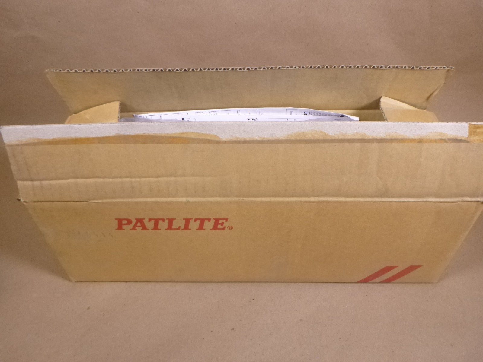 Patlite KJB-312 Signal Cube Tower 110-120V 15.4W , KJB-312-RYB+EVA01 | Electrical MRO Replacement Parts &amp; Components and Commercial Electrical Supplies Company