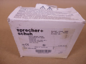 Sprecher + Schuh KTA7-25S-0.63A Motor Circuit Breaker Controller 0.4-0.63A