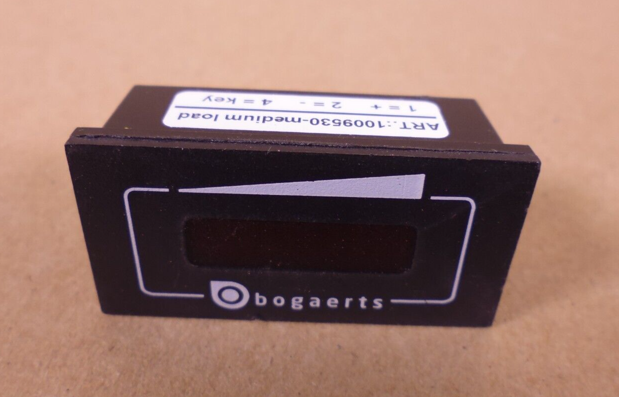 Bogaerts 1009530 Medium Load Low Battery Indicator For Qii Lift 24V | Electrical MRO Replacement Parts &amp; Components and Commercial Electrical Supplies Company